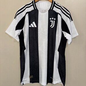 Adidas Juventus 24/25 Home Authentic Soccer Jersey Men's M IT6056 $150 NEW